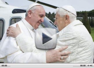Video - Pope Francis & Pope Benedict Meet