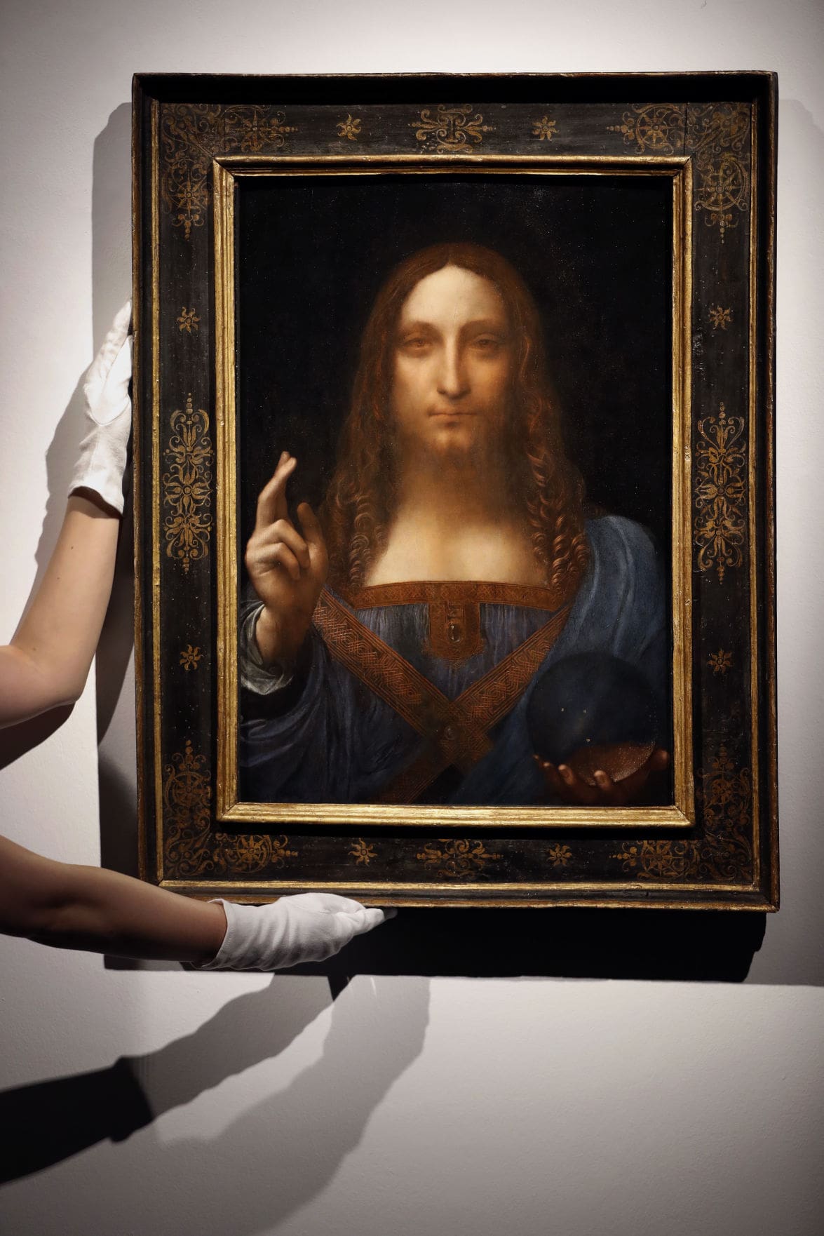 Painting Of Jesus By Leonardo Da Vinci Breaks Record Selling For 450 