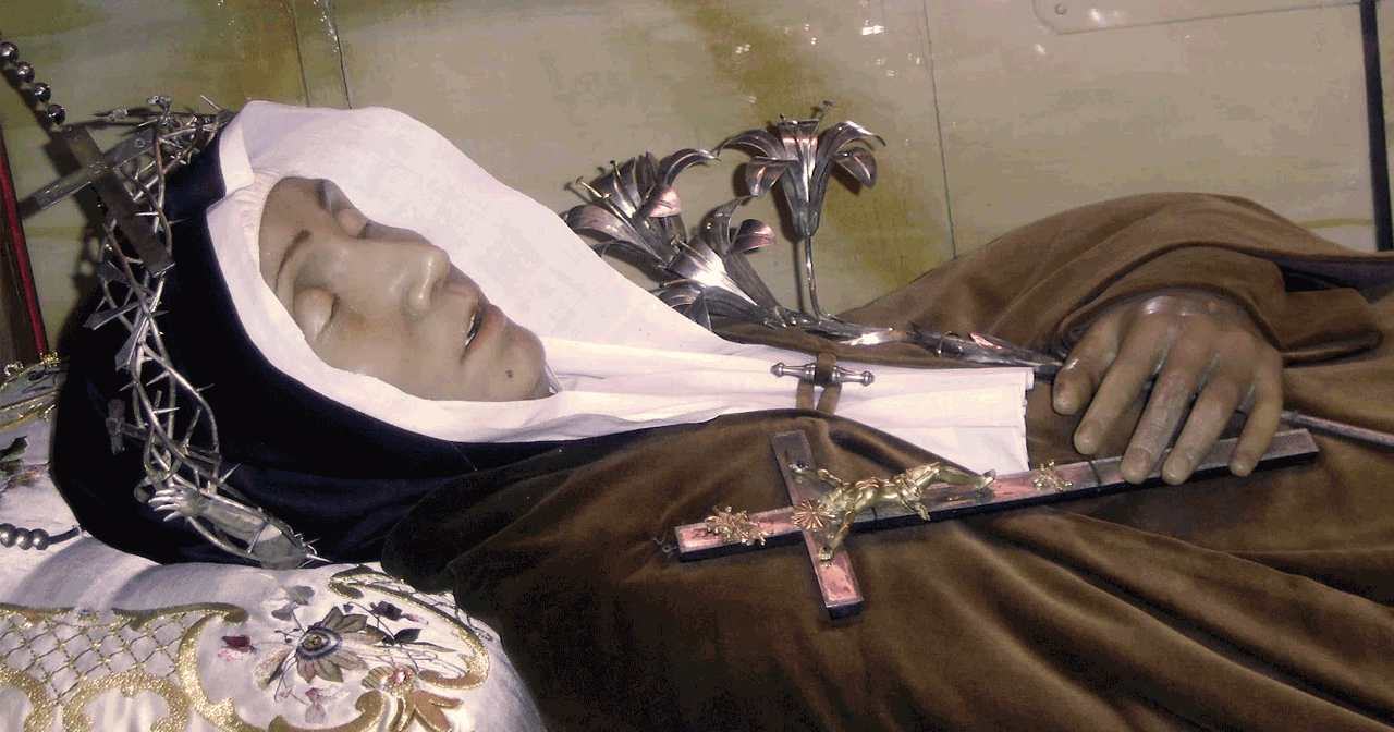 Santa Veronica Giuliani vera immagine di Gesù Crocifisso