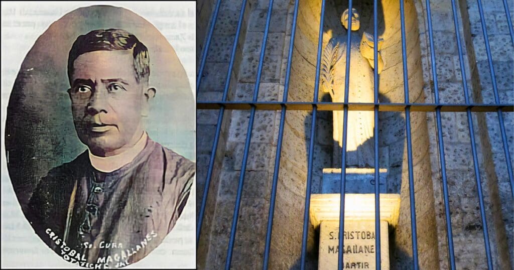 Saint Cristóbal and 24 companions martyred in 1927 Mexico, faced anti-Catholic persecution. He forgave his executioners, prayed for unity, and died proclaiming innocence.