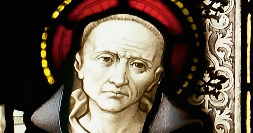 Saint Petroc, a Welsh prince turned monk, studied in Ireland, made pilgrimages to Rome, Jerusalem, and India, and lived ascetically for seven years.