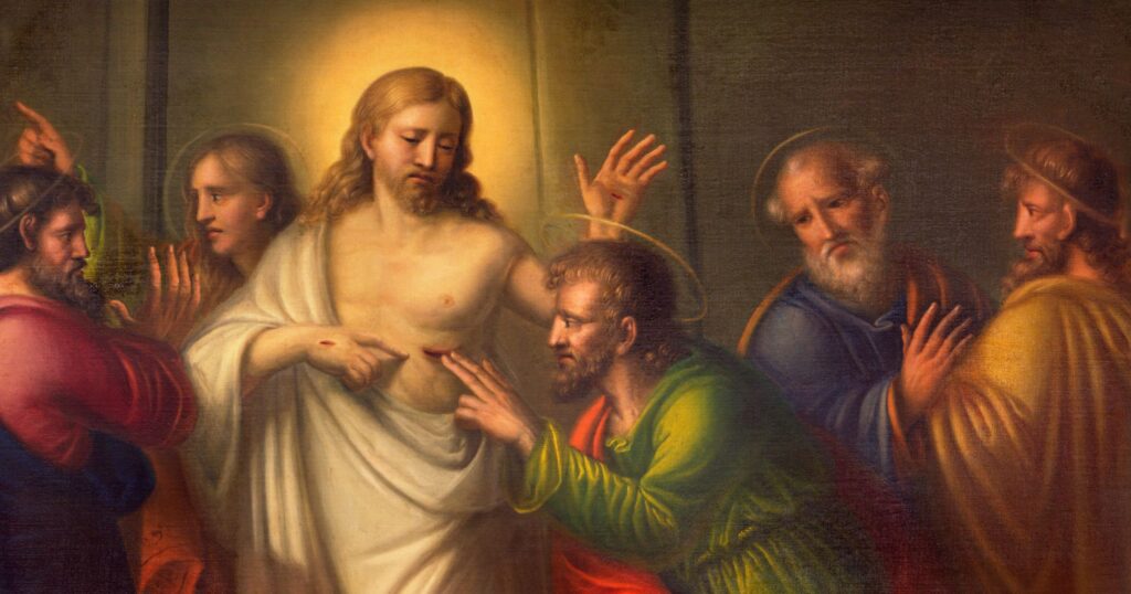 Saint Thomas was a dedicated Apostle, known for his skepticism and affirmation of Jesus's Resurrection, and his evangelical work in India.