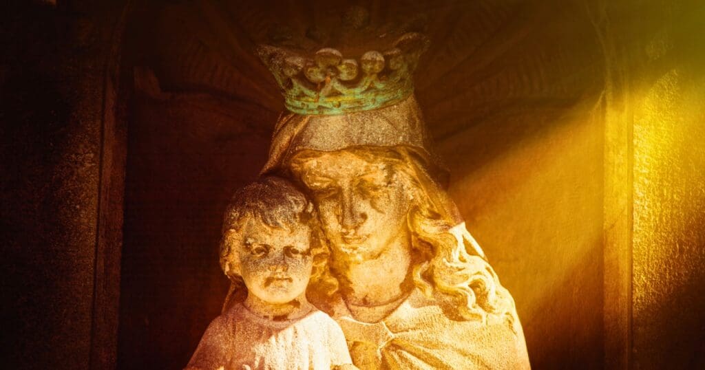 Mary's queenship is rooted in Scripture, reflecting Jesus' Kingship and the influential role of the queen mother in the Old Testament.