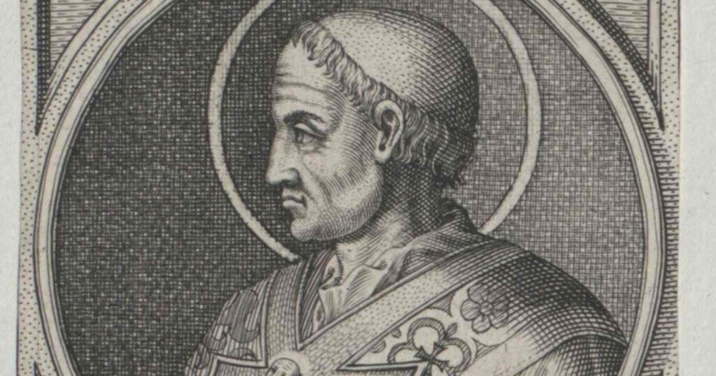 Pope St. Hormisdas, once married with a son who also became Pope, ended the Laurentian schism and strongly backed St. Symmachus against antipope Lawrence.