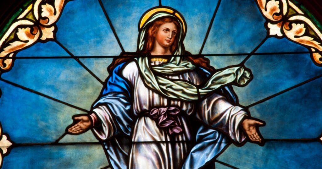 The Feast of the Assumption celebrates both the departure of Mary from this life by her natural death and her assumption bodily into heaven.