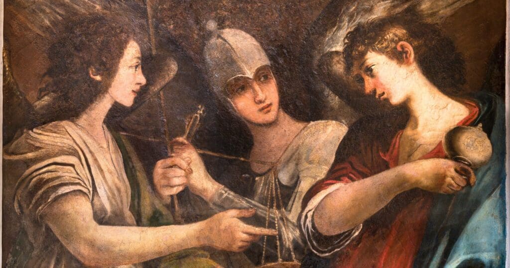 The three archangels, Michael, Gabriel, and Raphael, symbolize protection, communication, and healing in Catholic teachings, playing pivotal roles in Scripture.