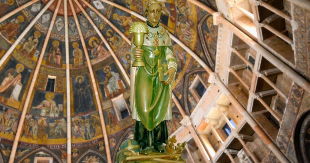 Saint Cloud was a Merovingian prince who became a monk, performed miracles, and founded a monastery in Nogent in 560.