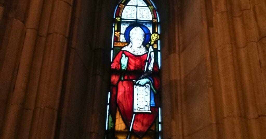 Saint Finbar, noted for his