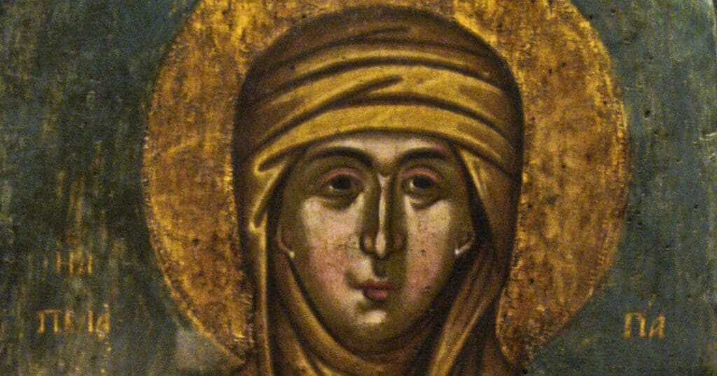 Saint Pelagia, once a famed actress, underwent a profound transformation guided by Bishop Nonnus, ultimately leading a life of asceticism and surprising many with her true identity.