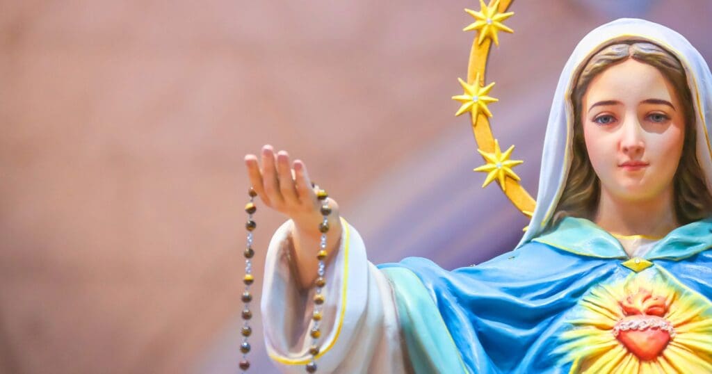 The Rosary's significance is highlighted by historic victories attributed to its recitation, leading to a universal Catholic feast celebrating Our Lady of the Rosary.