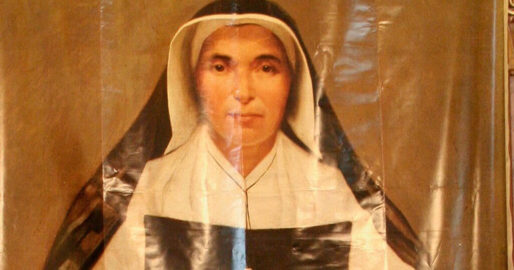 Saint Theodore Guerin, born in France, founded Indiana's Saint Mary-of-the-Woods College. Canonized in 2006, her legacy thrives in education and service to the needy.