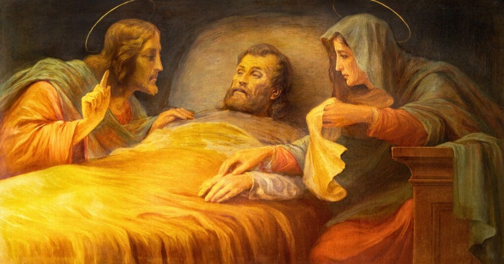 Saint Joseph, Spouse of the Virgin Mary, Foster-Father of Our Lord, Patron of the Universal Church and Fathers.