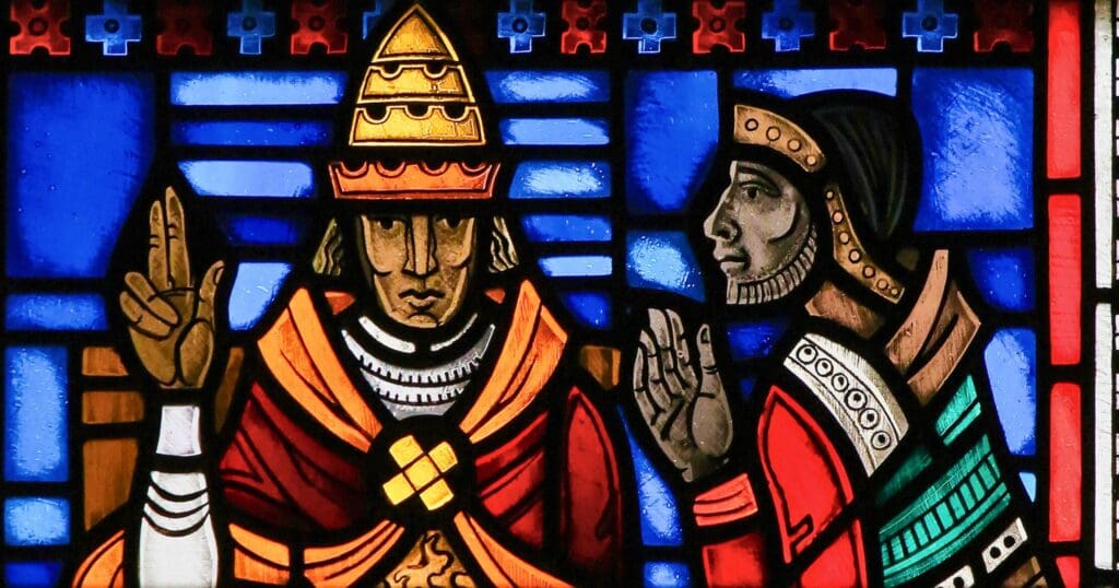 Leo IX, born Bruno of Egisheim, was a reformative pope known for combating simony and clerical immorality and influencing the East-West Schism's onset.