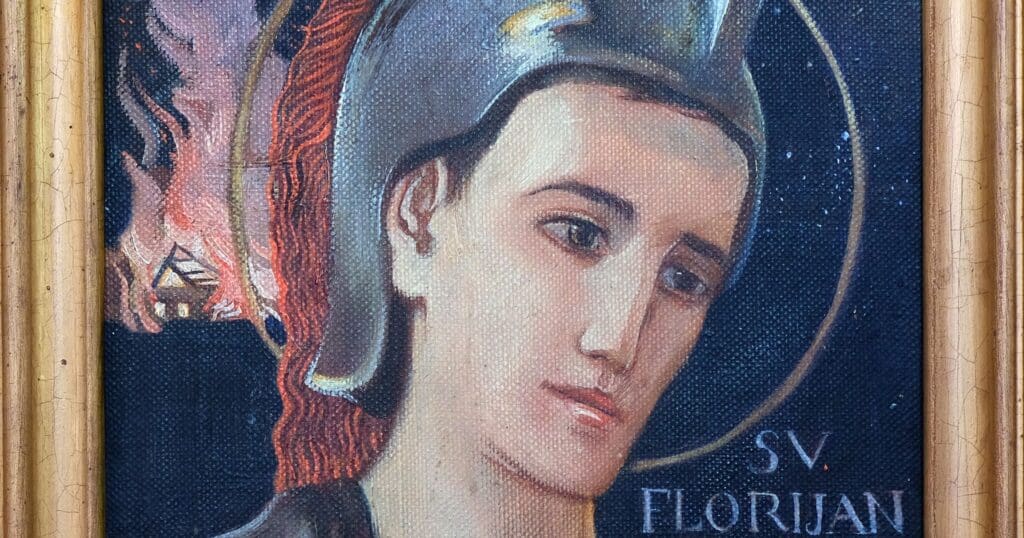 Roman officer, Christian martyr, patron of Fire Fighters, endured torture, including fire, before death by drowning.
