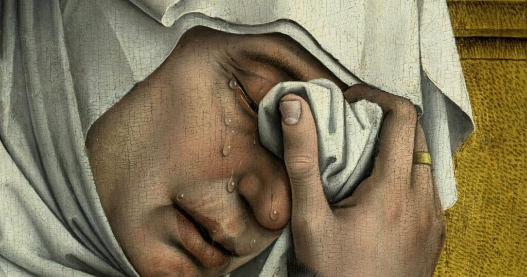 Saint Mary Cleophas was one of the “three Marys” who followed Our Lord and stood at the foot of the Cross on Calvary and who went to the tomb.